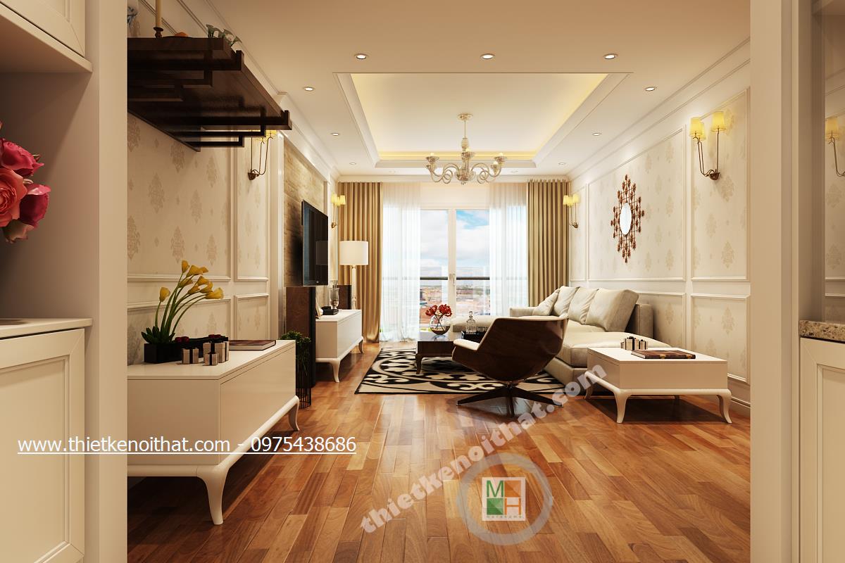 Thi công căn hộ cao cấp tại Mandarin Garden Hòa Phát